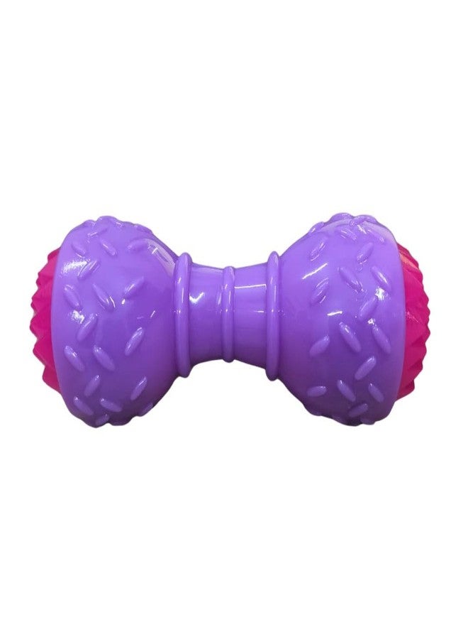 PET FUN TPR LED Dumble Toy for Dogs - Interactive Light-Up & Squeaky Chew Toy for Dog & Cats - Image 1
